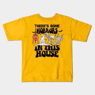 There's Some Horrors In This House Kids T-Shirt